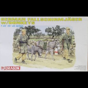 German Fallschirmjager w/Donkeys  -  Dragon