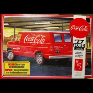 Coca-Cola '77 Ford Delivery Van  -  AMT