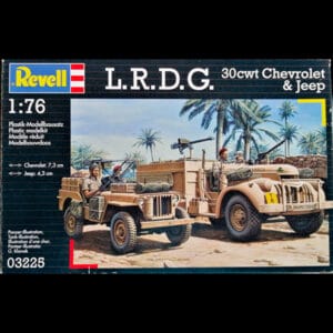 LRDG 30 CWT Chevrolet & Jeep  -  Revell