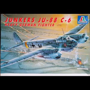 Ju-88 C-6 - JUNKERS Heavy German Fighter  -  Italeri