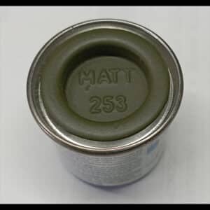 Pintura Humbrol HU 253 Matt RLM 83 Dunkel Grun