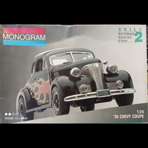 Chevy Coupe 39  escala 1/24 Monogram