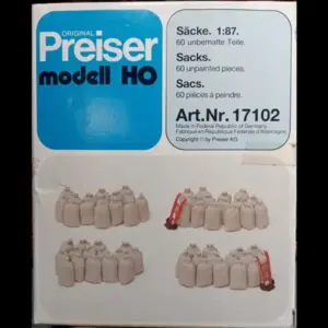 Sacks. Preiser, escala HO