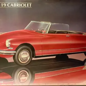 Citroën DS-19 Cabriolet Heller escala 1/16