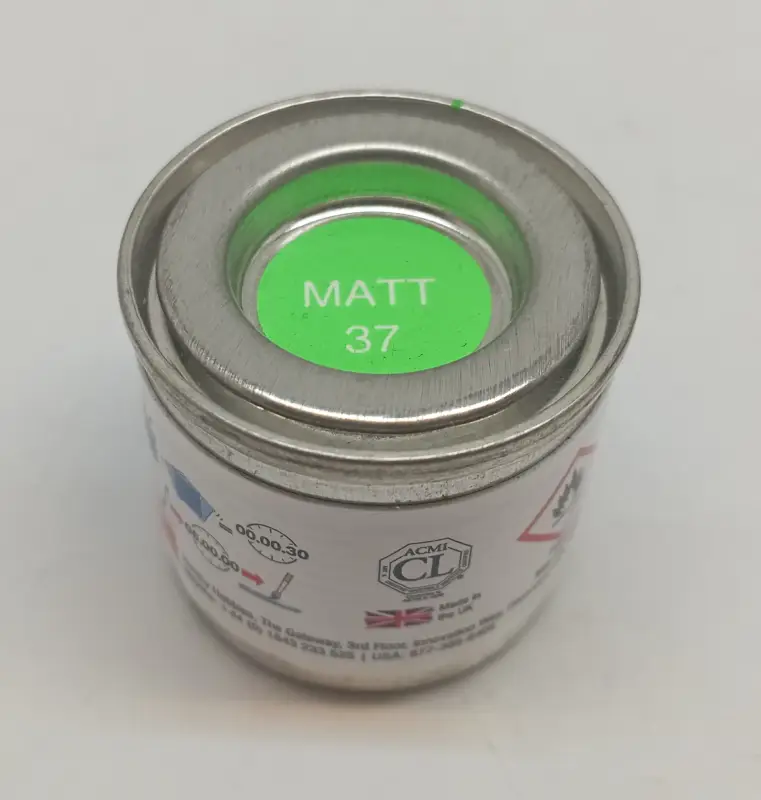 Pintura Humbrol HU 037 Matt Bright Green
